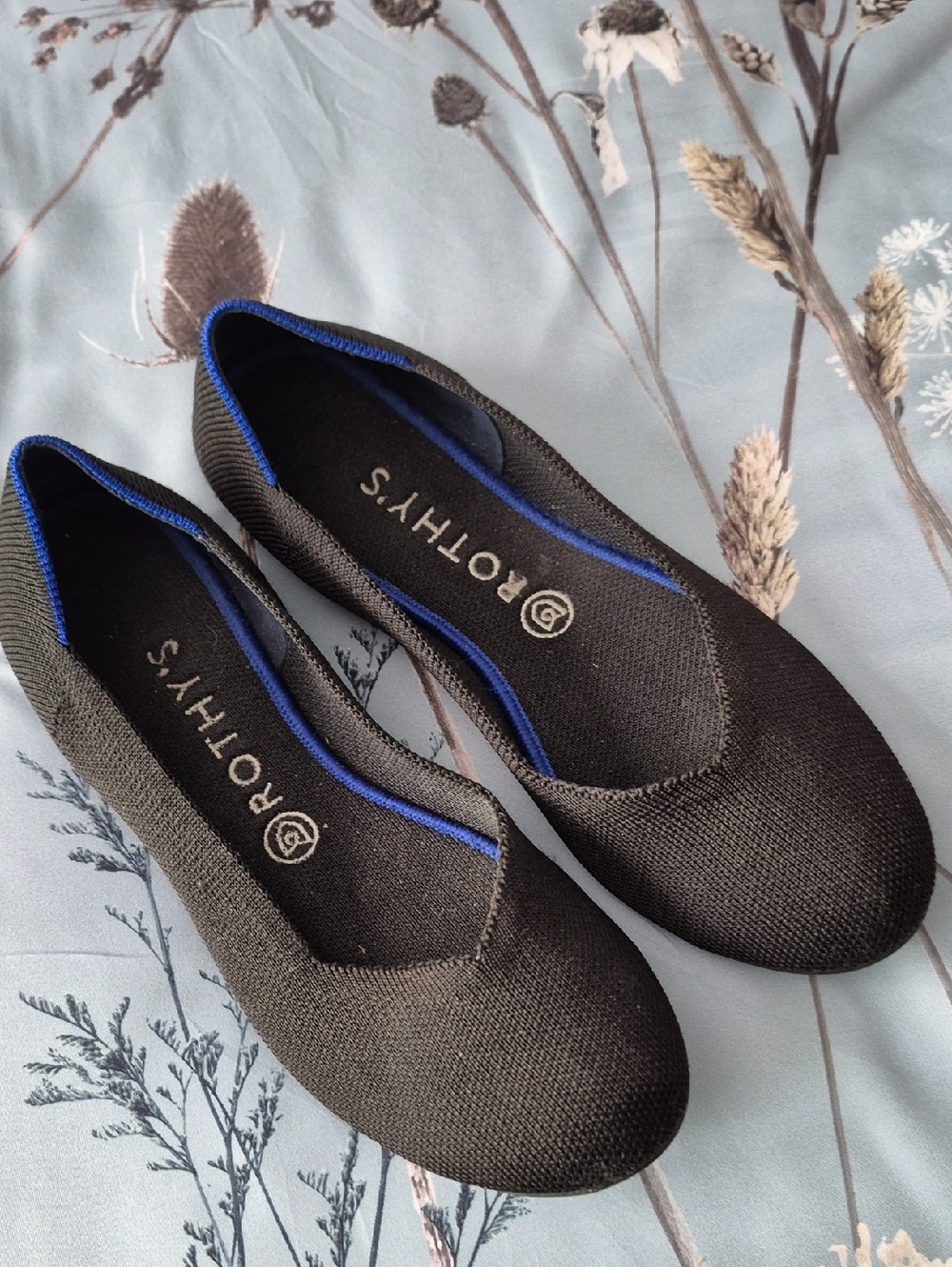 Rothys Black Flats
